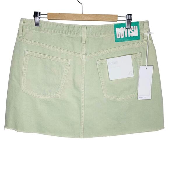 Boyish Jeans The Corey Denim Skirt NWT - Picture 3 of 14